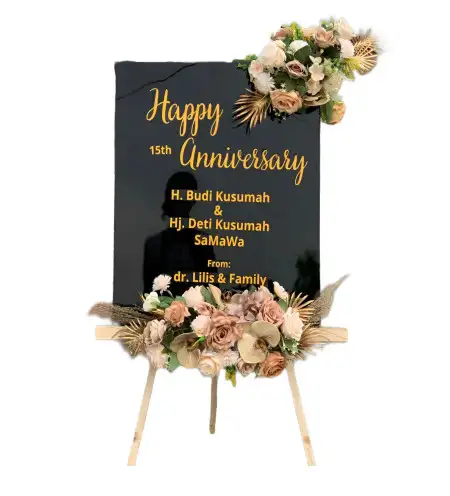 Papan Bunga Akrilik Giyombong